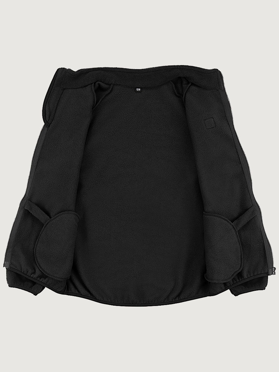 картинка Куртка флисовая для мальчика NIKASTYLE 4т10324 Черный от магазина детских товаров ALiSa