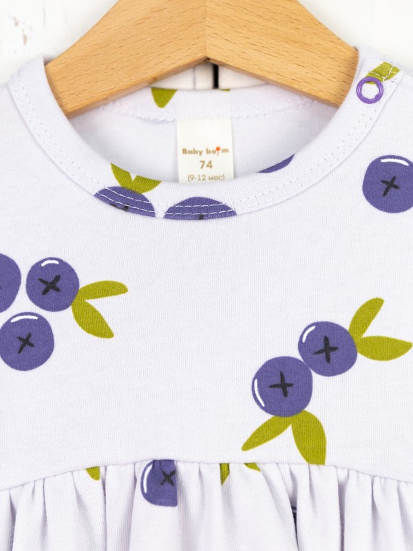 картинка Платье для девочки Baby Boom С240/1-И я727 Голубика от магазина детских товаров ALiSa