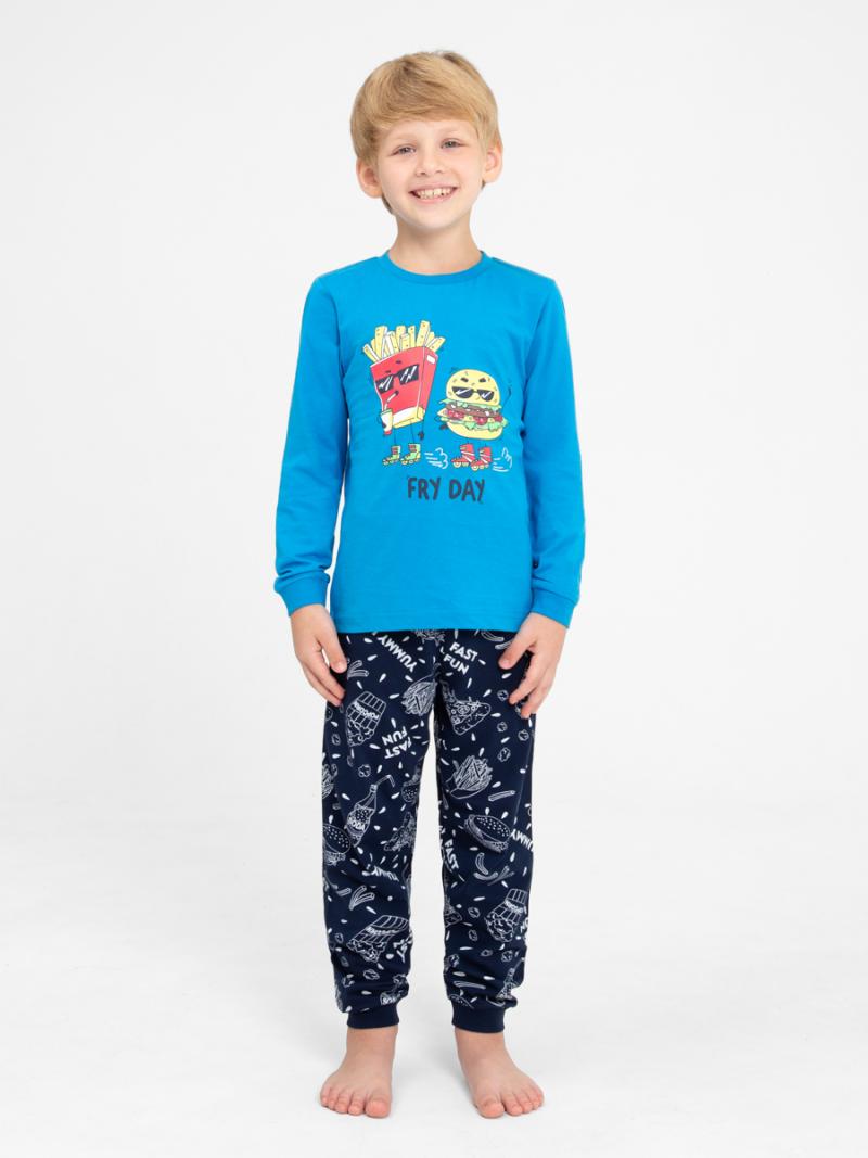 картинка Пижама для мальчика CWKB 50135-42 Синий от магазина детских товаров ALiSa