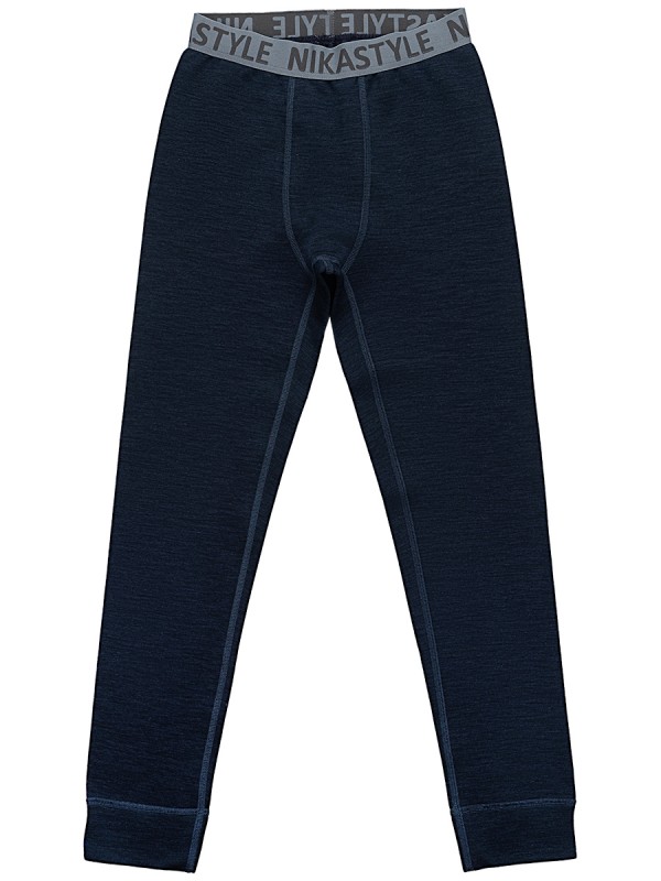 картинка Кальсоны для мальчика NIKASTYLE 2т11324 Синий меланж от магазина детских товаров ALiSa