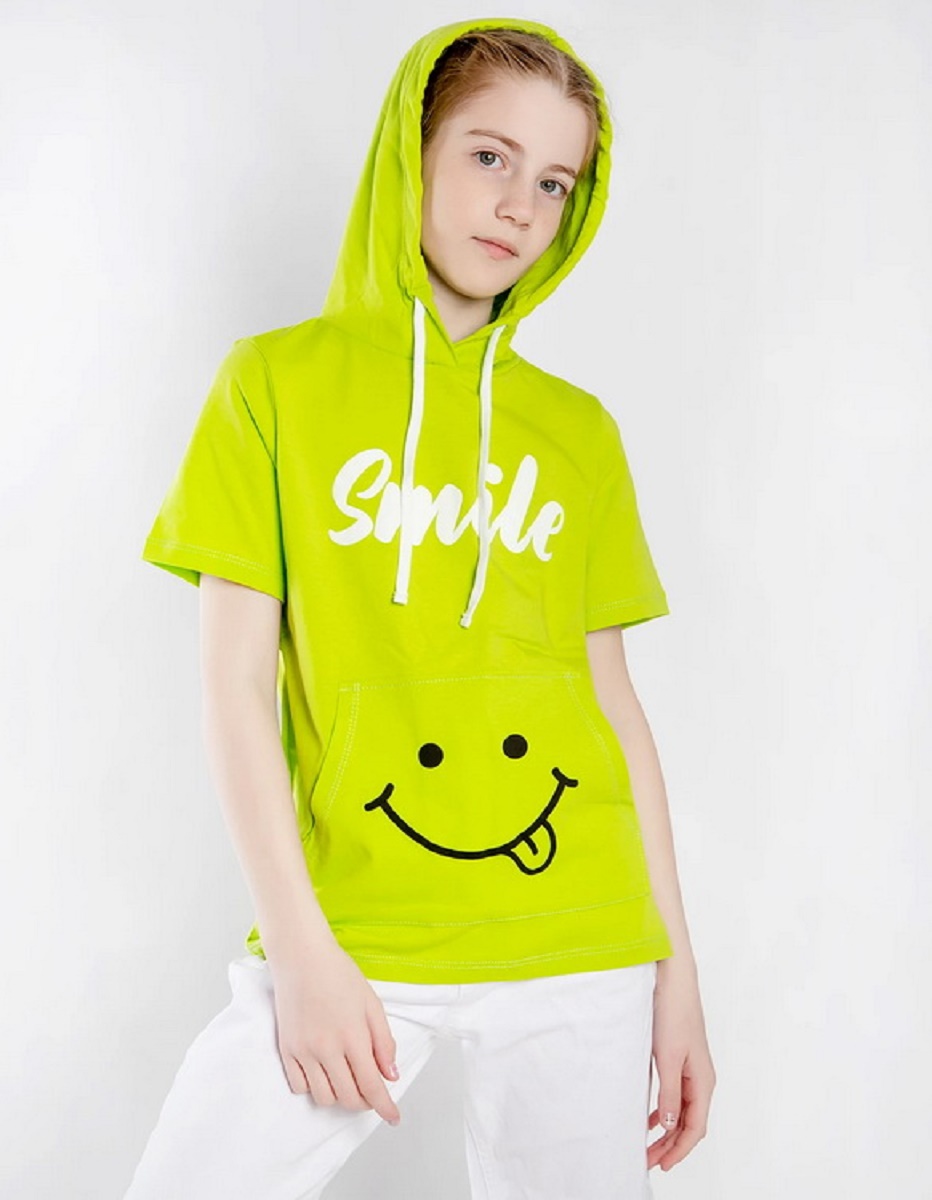 картинка Футболка для девочки Youlala YLA 1355100103 Салатовый от магазина детских товаров ALiSa