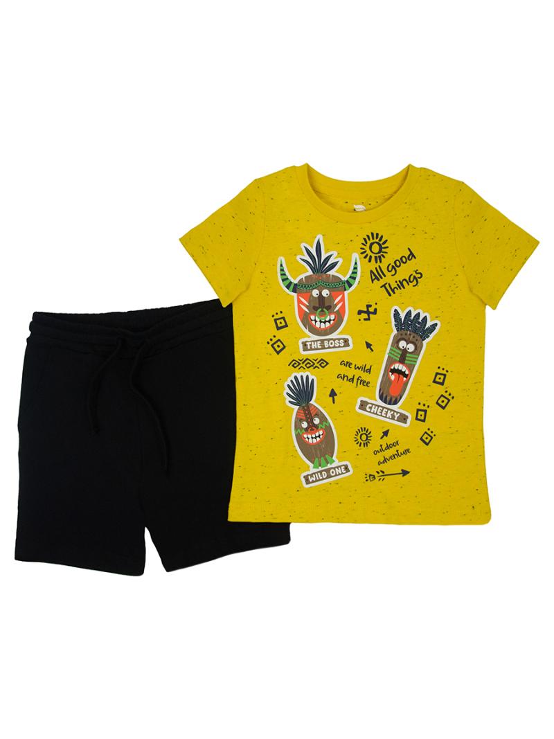 картинка Комплект для мальчика CSKB 90101-30-318 Желтый от магазина детских товаров ALiSa