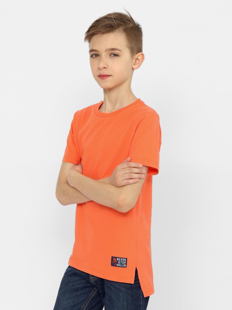 картинка Футболка для мальчика Cherubino CSJB 63569-29-375 Оранжевый от магазина детских товаров ALiSa