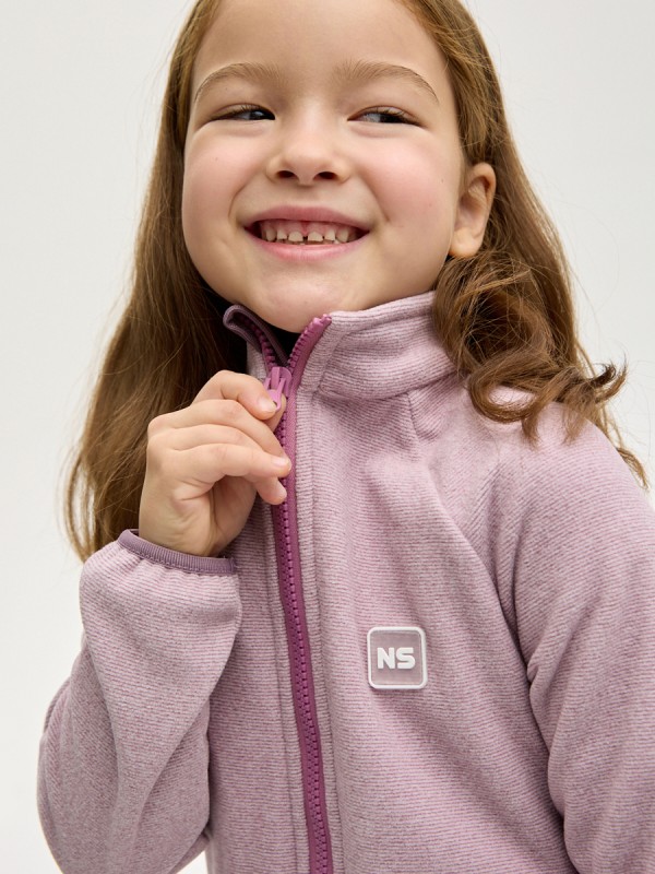 картинка Комбинезон флисовый для девочки NIKASTYLE 8т10824 Орхидея от магазина детских товаров ALiSa