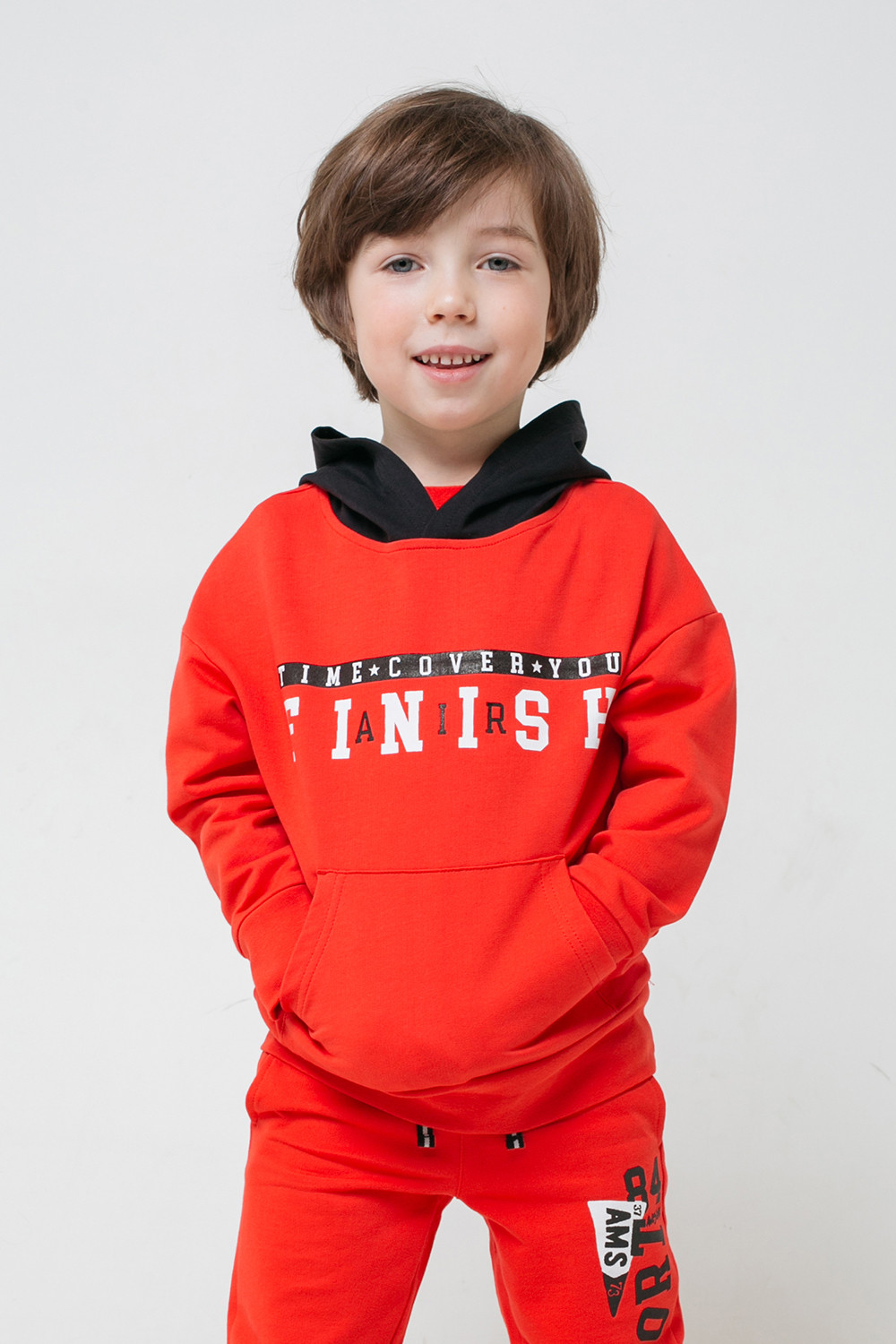 картинка Джемпер для мальчика Crockid К 301422 ярко-красный к1277 от магазина детских товаров ALiSa