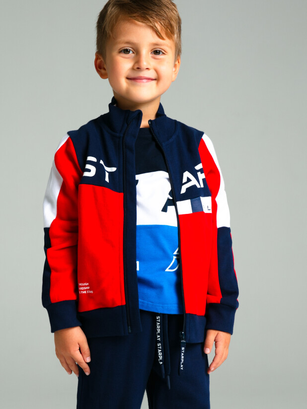 картинка Куртка трикотажная для мальчика PL 32312015 п201 от магазина детских товаров ALiSa