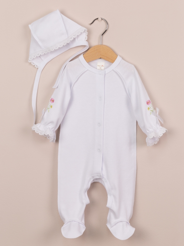 картинка Комплект для девочки Baby Boom КН159/2-И Белый я737 от магазина детских товаров ALiSa