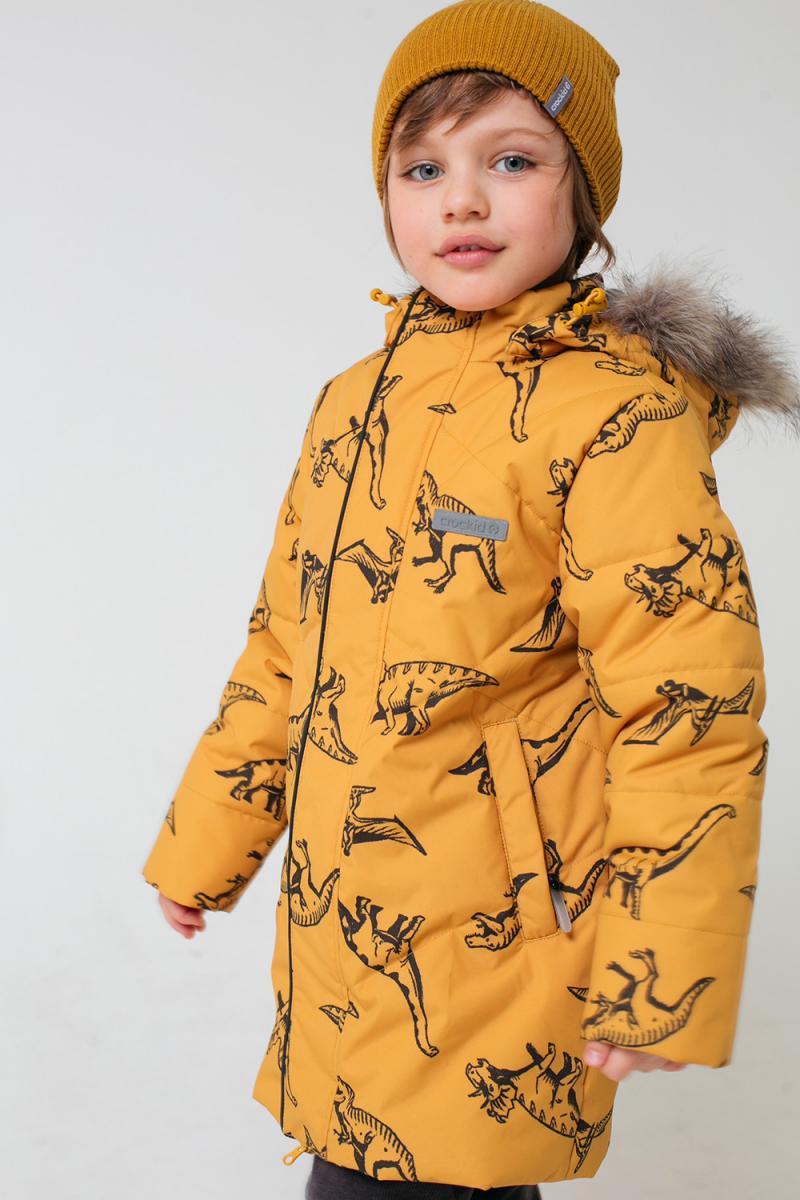 картинка Куртка зимняя для мальчика Crockid ВК 36056/н/1 ГР от магазина детских товаров ALiSa