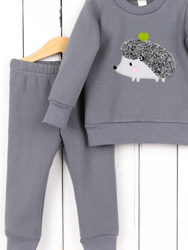 картинка Комплект детский Baby Boom КД482/14-Ф Soft Барашек Ёжик + серый от магазина детских товаров ALiSa