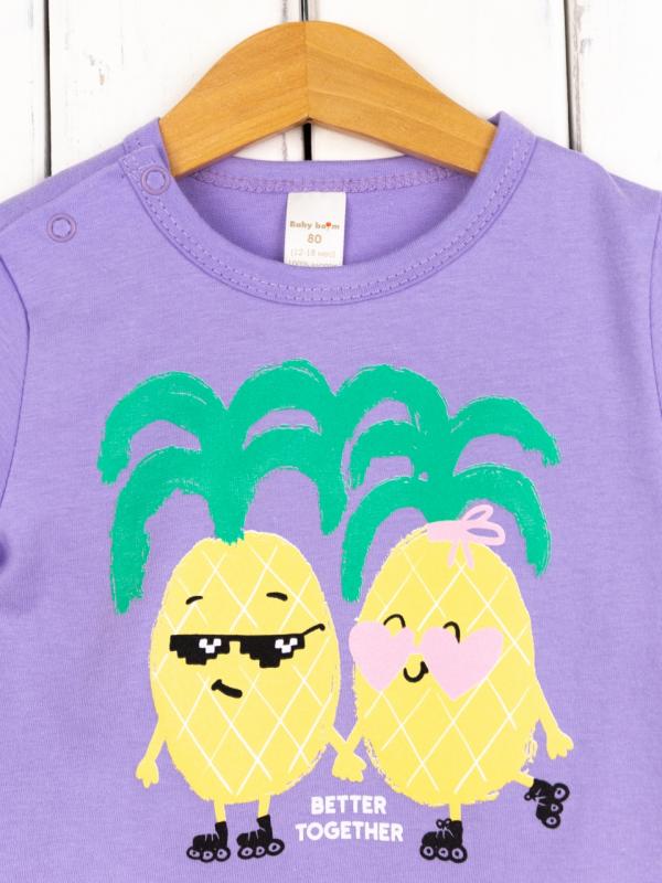 картинка Футболка детская Baby Boom Ф156/2-К Орхидея от магазина детских товаров ALiSa