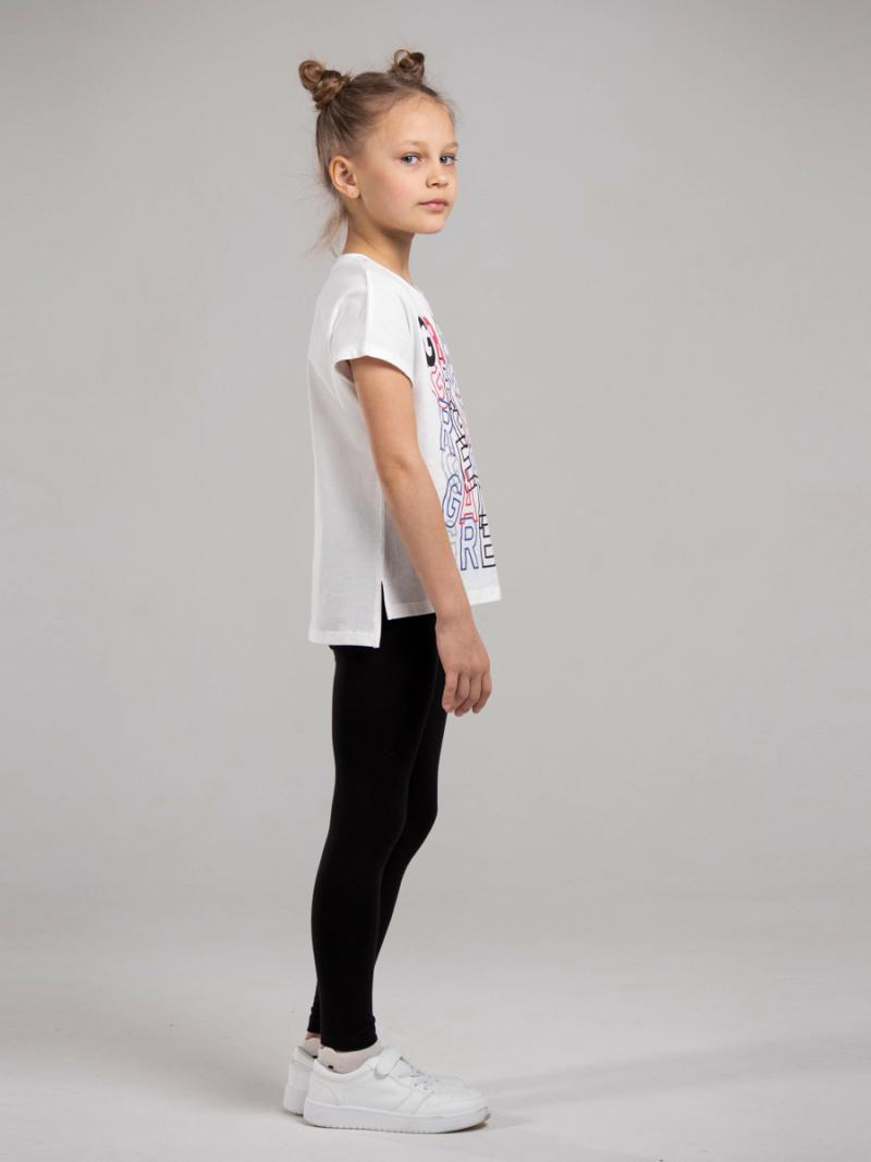 картинка Футболка для девочки CWJG 63160-21 Экрю от магазина детских товаров ALiSa