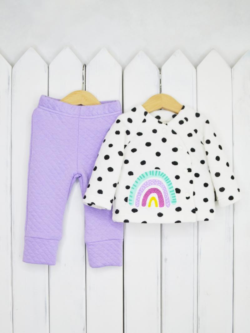 картинка Комплект для девочки Baby Boom BB КД265/1-К Радуга от магазина детских товаров ALiSa