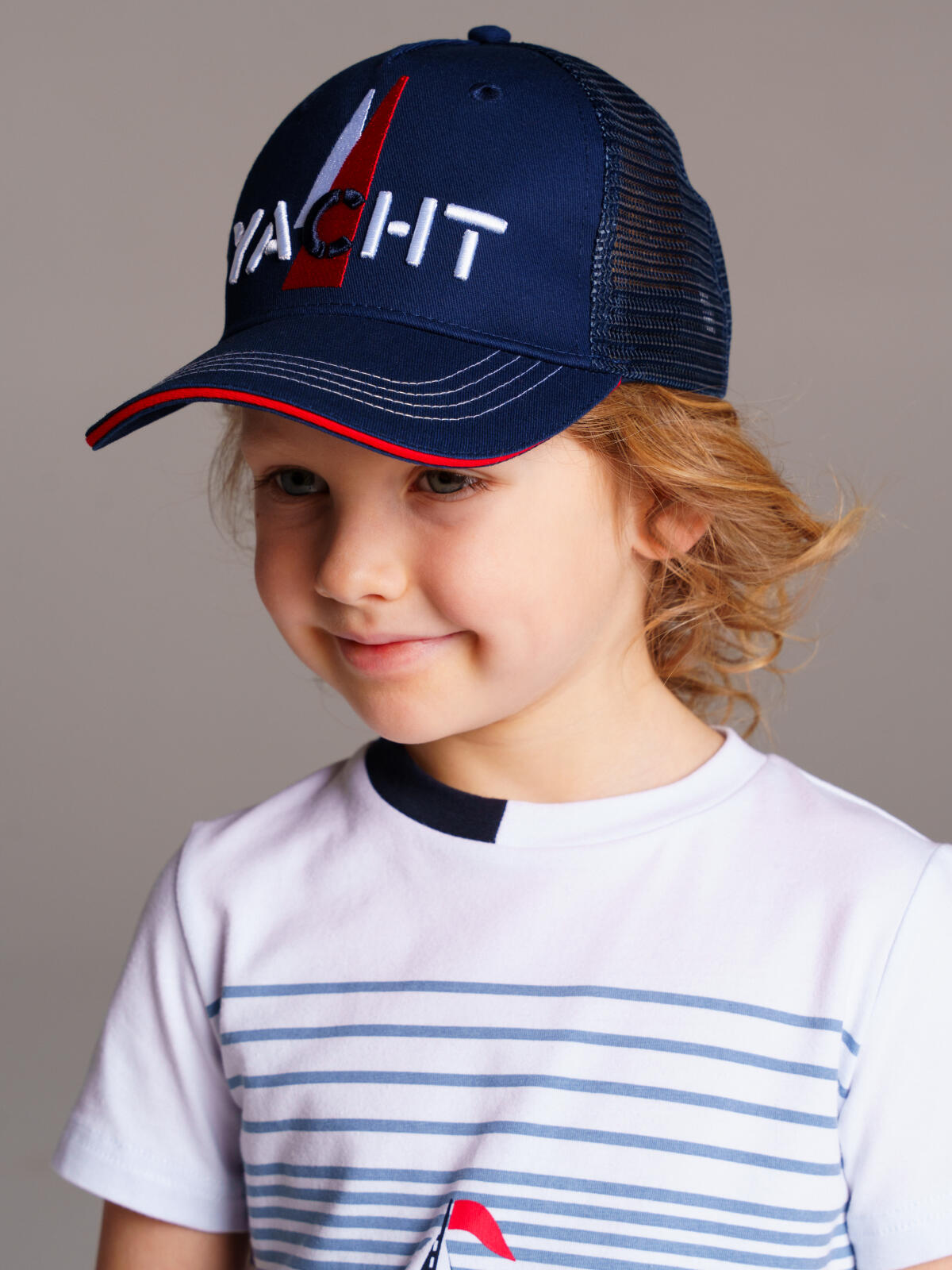 картинка Кепка текстильная для мальчика PL 12412183 Синяя от магазина детских товаров ALiSa