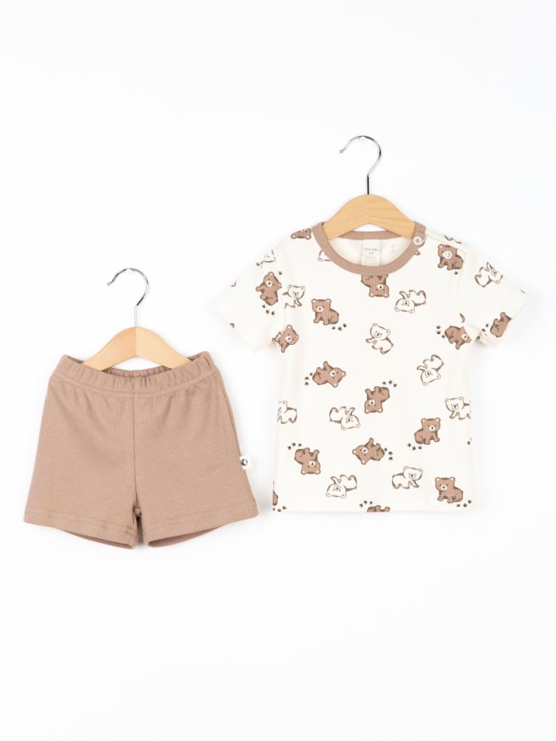 картинка Комплект для мальчика Baby Boom КД601/2-И Мишки + Кофе от магазина детских товаров ALiSa