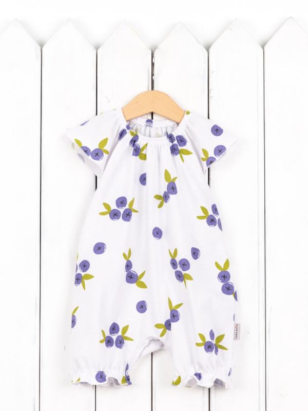 картинка Комбинезон для девочки Baby Boom К396/1-К Голубика я727 от магазина детских товаров ALiSa