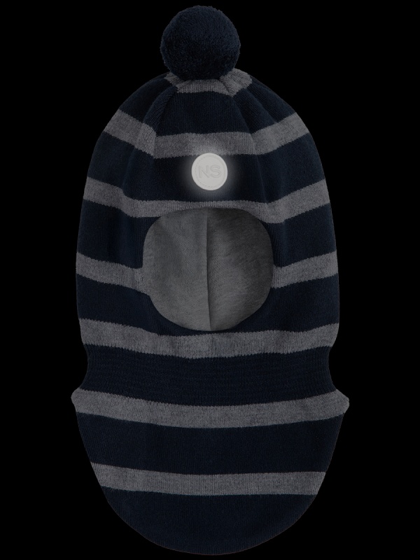 картинка Балаклава для мальчика NIKASTYLE 10м10125 Неви серый от магазина детских товаров ALiSa