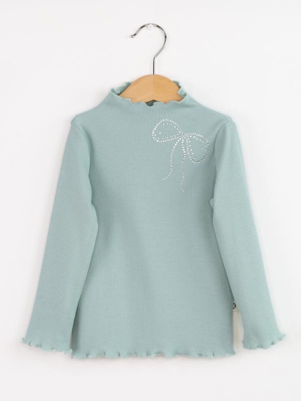 картинка Лонгслив для девочки Baby Boom Ф167/3-К Зимнее небо от магазина детских товаров ALiSa