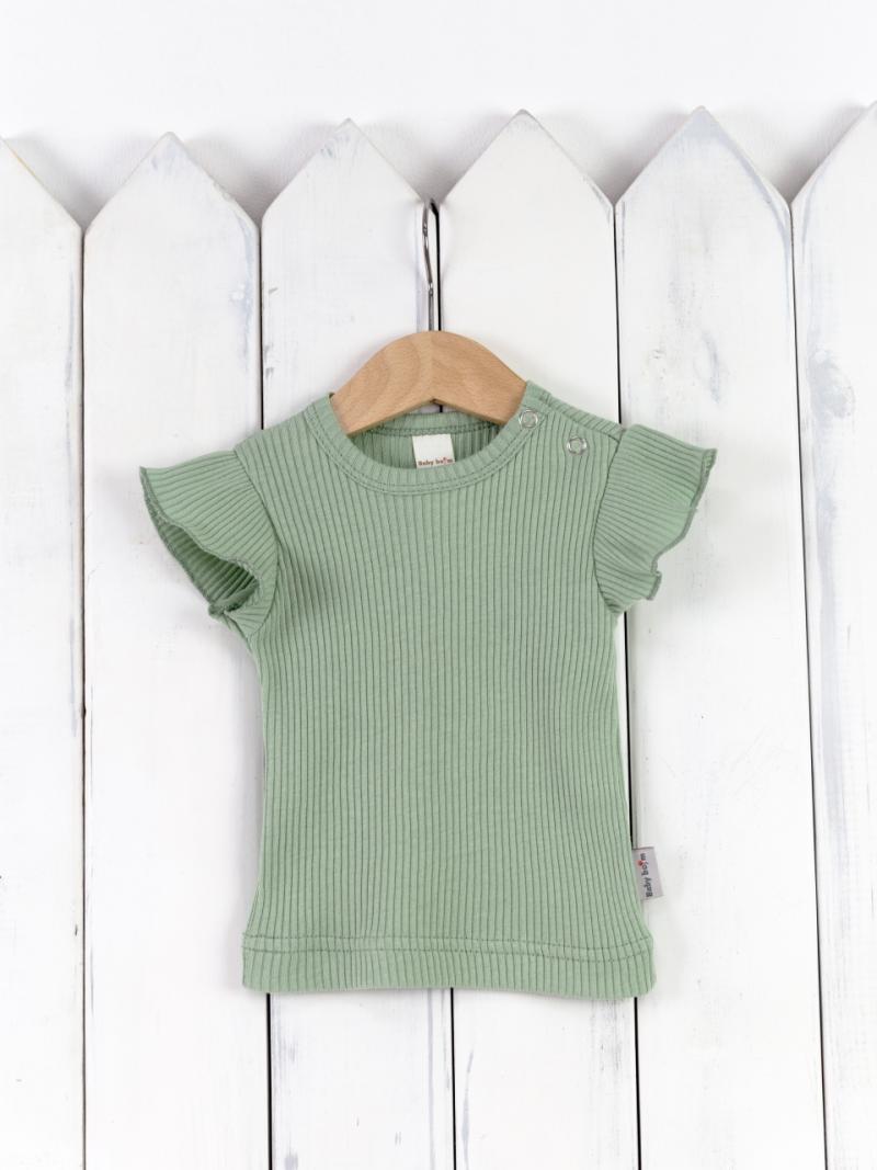 картинка Футболка детская Baby Boom Ф62/11-И Серебристо зеленый я704 от магазина детских товаров ALiSa