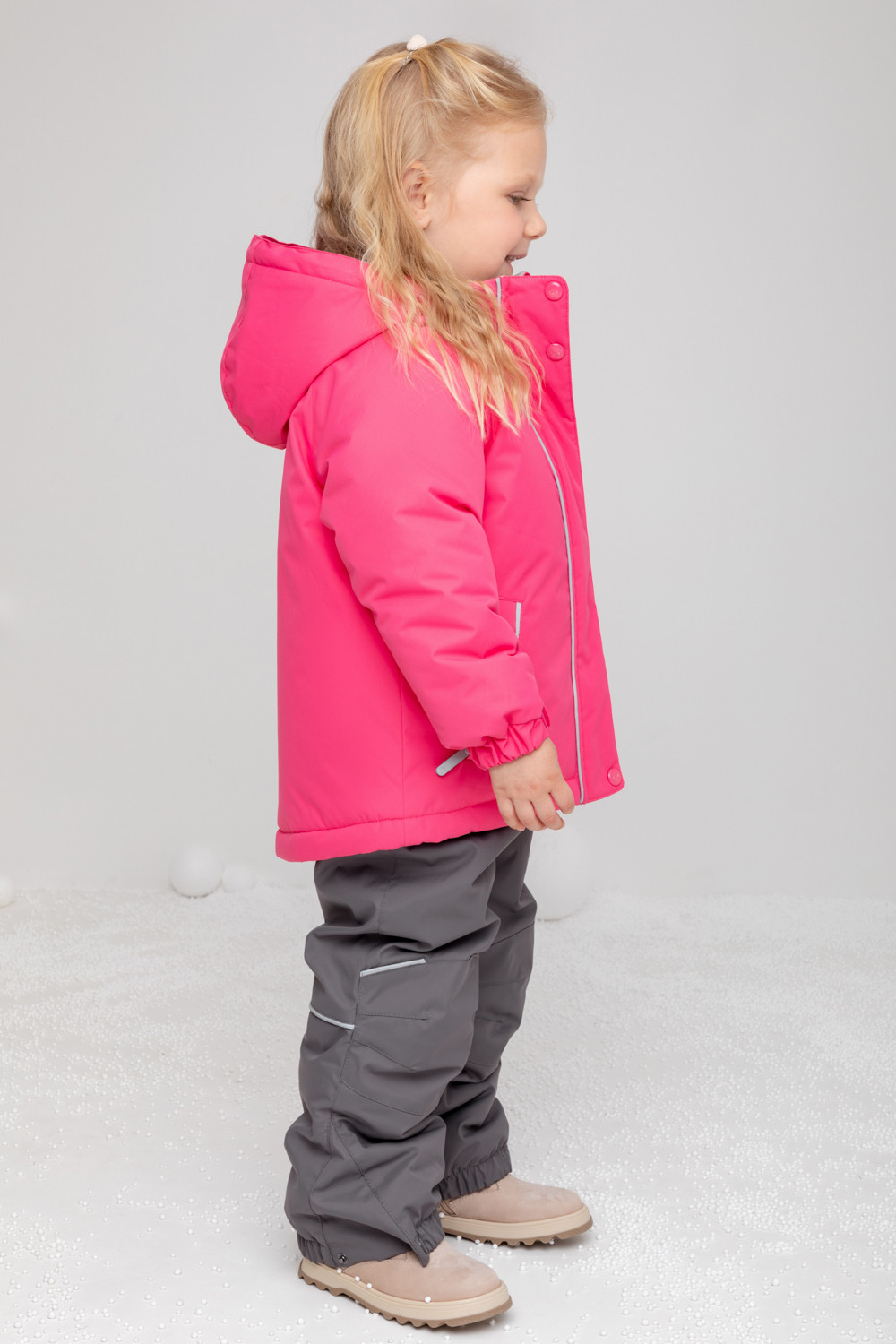 картинка Куртка зимняя для девочки Crockid ВК 38096/1 ГР ( 92-122) от магазина детских товаров ALiSa