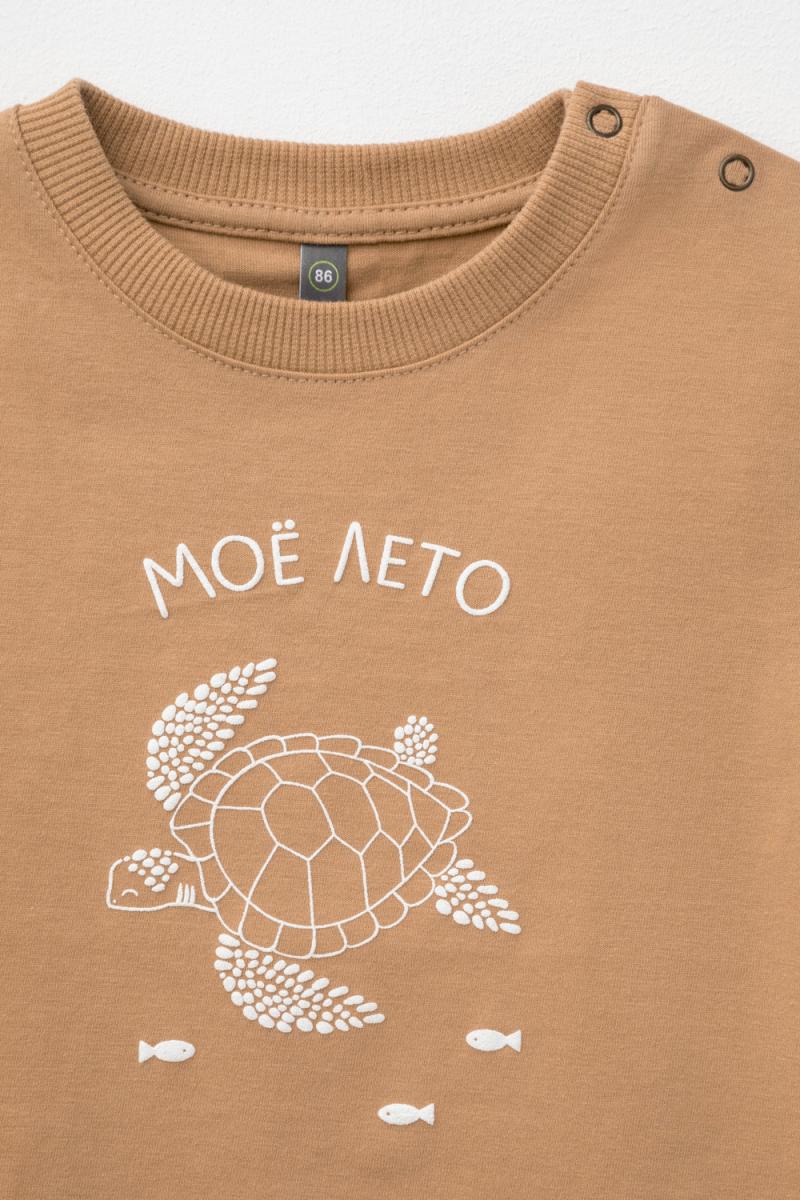 картинка Футболка для мальчика Crockid КР 302375 индийский загар к448 от магазина детских товаров ALiSa