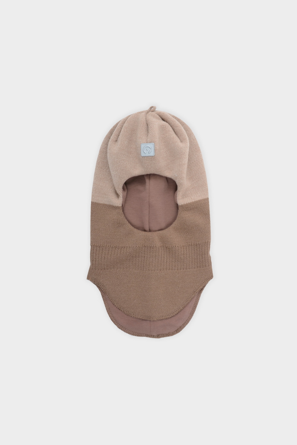 картинка Шапка-шлем детская Crockid КВ 20284/ш кофейный, бежевый меланж от магазина детских товаров ALiSa
