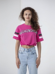 Футболка для девочки CSJG 63132-46-322 Циклама