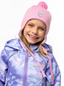 Шапка для девочки NIKASTYLE 11м10225 Розовый
