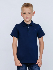 Рубашка-поло для мальчика Cherubino CWJB 63158-41 Темно-синий