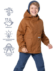 Куртка утепленная для мальчика NIKASTYLE 4м2924 кэмел