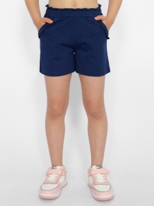 Шорты для девочки CWKG 70318-41 Темно-синий