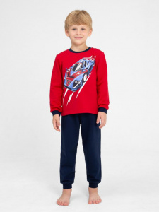 Пижама для мальчика Cherubino CWKB 50140-26 Красный