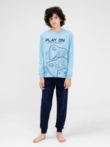 Пижама для мальчика CWJB 50143-43 Голубой