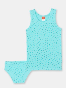 Комплект для девочки CWKG 30017-40 Бирюзовый