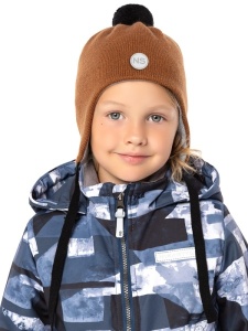 Шапка для мальчика NIKASTYLE 11м10325 Кэмел