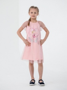Платье для девочки CSKG 63082-27-311 Розовый