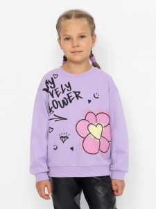 Джемпер для девочки CWKG 63727-45-389 Лаванда