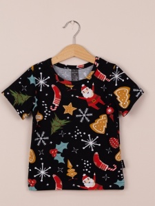 Футболка Baby Boom Ф57/4-К Новогодняя вечеринка