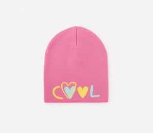 Шапка для девочки Crockid КВ 20195 насыщенный коралл