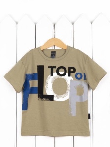 Футболка для мальчика Baby Boom Ф154/5-К Олива Б120