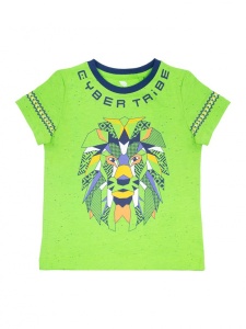 Футболка для мальчика CSKB 63107-37-318 Зеленый