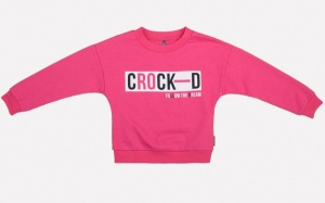 Джемпер для девочки Crockid КР 300521 темно-розовый к191