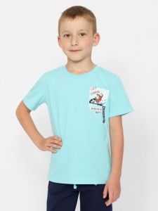 Футболка для мальчика CWKB 63385-43 Голубой