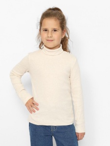 Водолазка для девочки CWJG 63714-13-390 Бежевый меланж