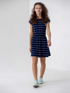 Платье для девочки Cherubino CSJG 63143-41-323 Темно-синий