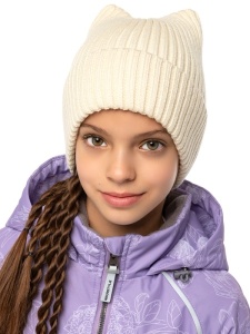 Шапка для девочки NIKASTYLE 11м10825 Кешью