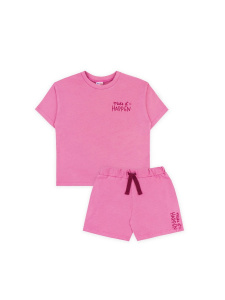 Комплект для девочки YLA 7634100306 Розовый HAPPEN