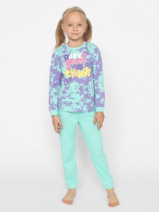 Пижама для девочки CWKG 50147-38 Ментоловый