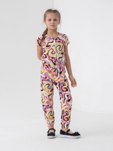 Полукомбез для девочки CSKG 90099-99-317 Мультиколор Полукомбез для девочки CSKG 90099-99-317 Мультиколор