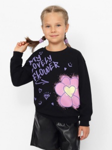 Джемпер для девочки CWKG 63727-22-389 Черный