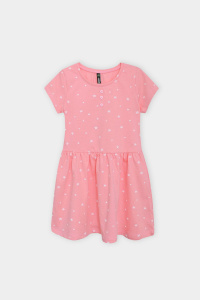 Платье для девочки Crockid К 5809 розовая глазурь, звездочки